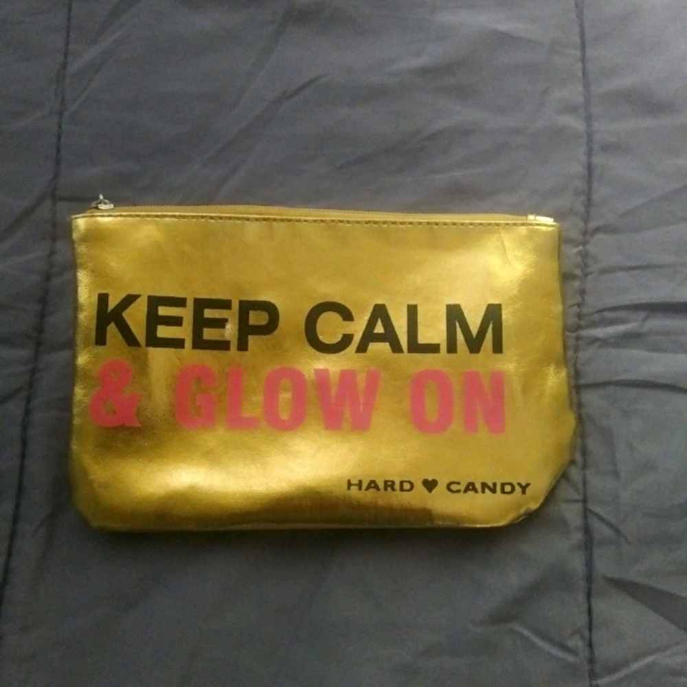 Hard candy make up bag